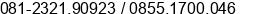 Phone number of Mr. David AR at Surabaya